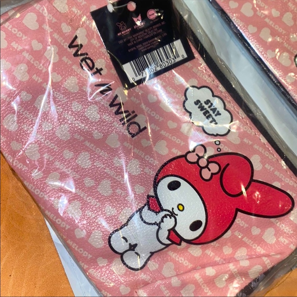 Wet and wild Sanrio collection my melody cosmetic case